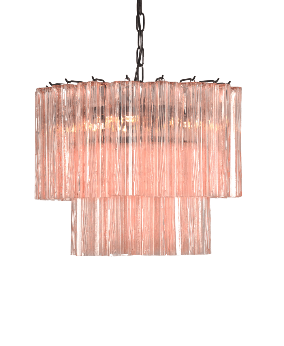 Sezane Chandelier 2 lag (ø49) rosa / sort