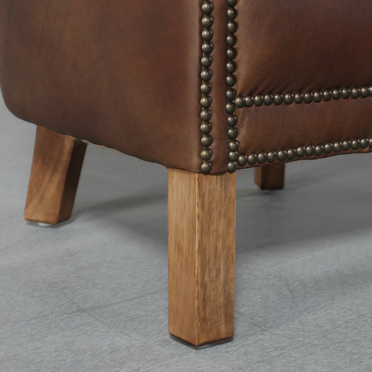 Sebago lenestol skinn (mocha brown)