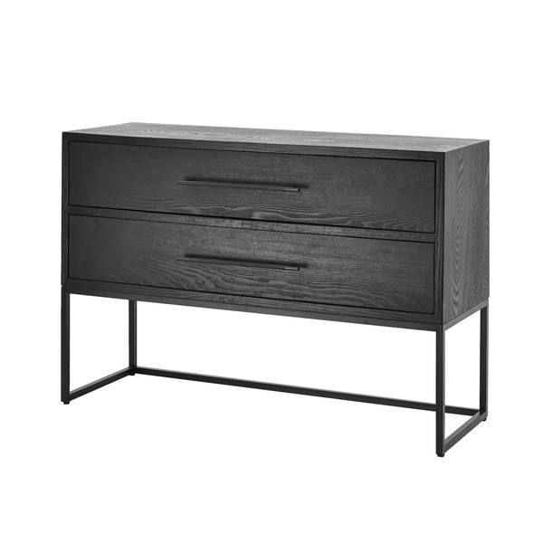 Hovedbilde Mood konsollbord med to skuffer (sort 120x40x80)