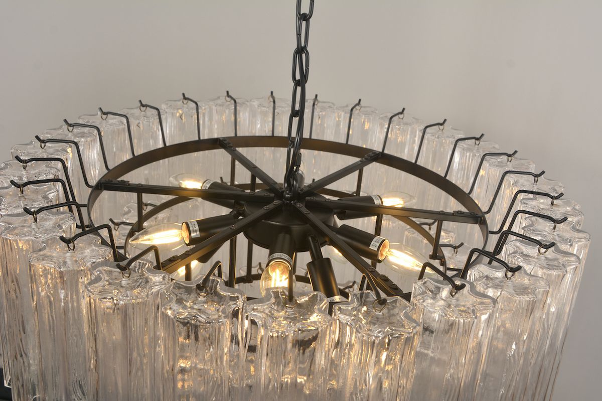 Sezane Chandelier 3 lag (ø72) klar / sort