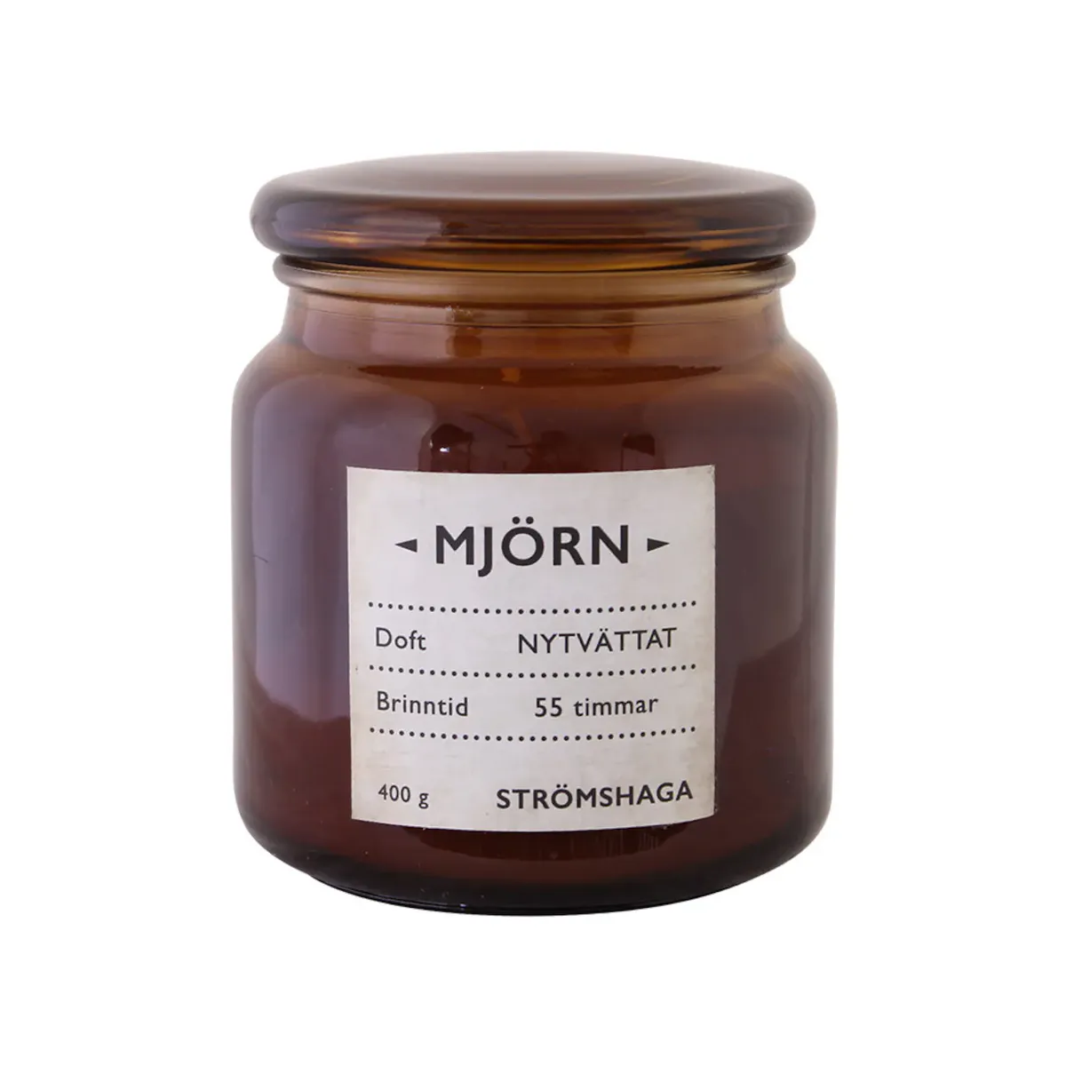 Duftlys Nyvasket 400 gr