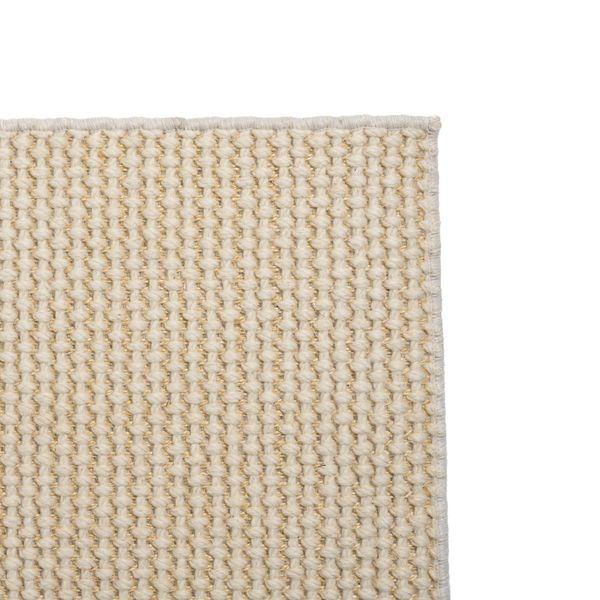 Hovedbilde Ull/sisal teppe Double weave (160x230- offwhite/sand)