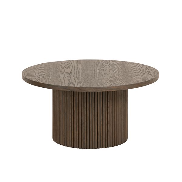 Hovedbilde Noor sofabord ø80 (røkt eik)