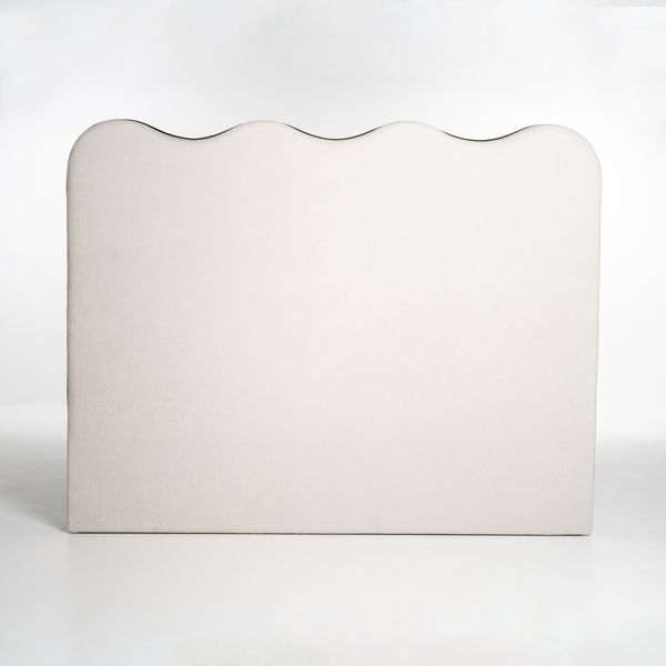 Hovedbilde Sengegavl Hvit/grønn 